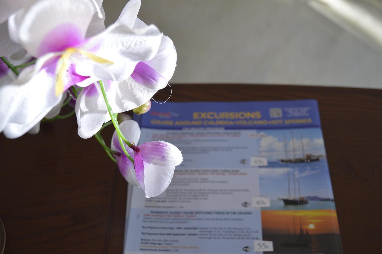Kymata Hotel Kamari  Ngoại thất bức ảnh